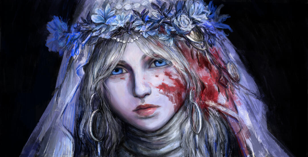 Portrait of Revenant from Elden ring Nightreign.